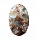 1 Pcs. Of Natural Chalcedony Oval Cabochon 44x29mm loose gemstone for jewelry