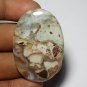 1 Pcs. Of Natural Chalcedony Oval Cabochon 48x33mm loose gemstone for jewelry