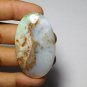 1 Pcs. Of Natural Chalcedony Oval Cabochon 51x32mm loose gemstone for jewelry