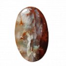 1 Pcs. Of Natural Chalcedony Oval Cabochon 40x24mm loose gemstone for jewelry
