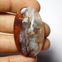 1 Pcs. Of Natural Chalcedony Oval Cabochon 40x24mm loose gemstone for jewelry