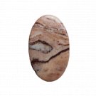 1 Pcs. Of Natural Coconut Jasper Oval Cabochon 48x29mm loose gemstone for jewelry