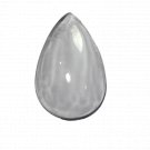 1 Pcs. Of Natural Crystal Quartz Pear Cabochon 39x23mm loose gemstone for jewelry