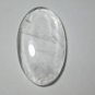 1 Pcs. Of Natural Crystal Quartz Oval Cabochon 38x23mm loose gemstone for jewelry