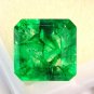 1 Pcs. Of Natural Emerald Cushion Fine Step Cut 14x11x8mm