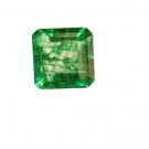 1 Pcs. Of Natural Emerald Cushion Fine Step Cut 10x10mm loose gemstone for jewelry