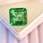 1 Pcs. Of Natural Emerald Cushion Fine Step Cut 10x10mm loose gemstone for jewelry