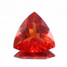 1 Pcs. Of Natural Fanta Orange Sapphire   Trillion Modified Brilliant Cut 10x10mm loose gemstone for