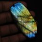 1 Pcs. Of Natural Fire Labradorite Fancy Cabochon 70x34mm loose gemstone for jewelry