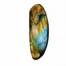 1 Pcs. Of Natural Fire Labradorite Fancy Cabochon 61x20mm loose gemstone for jewelry