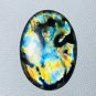 1 Pcs. Of Natural Flashy Labradorite Oval Cabachon 61x42x6mm loose gemstone for jewelry