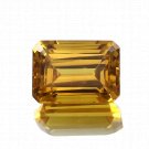 1 Pcs. Of Natural Golden Yellow Sapphire Rectangle Radiant Cut 10x14mm loose gemstone for jewelry