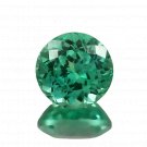 1 Pcs. Of Natural Green Sapphire Round Brilliant Cut 12mm loose gemstone for jewelry