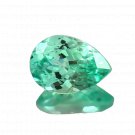 1 Pcs. Of Natural Green Sapphire Pear Fine Step Cut 13x9mm loose gemstone for jewelry