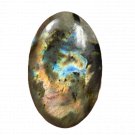1 Pcs. Of Natural Labradorite Oval Cabochon 44x28mm loose gemstone for jewelry