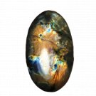 1 Pcs. Of Natural Labradorite Oval Cabochon 46x26mm loose gemstone for jewelry