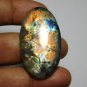 1 Pcs. Of Natural Labradorite Oval Cabochon 46x26mm loose gemstone for jewelry