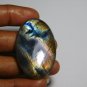 1 Pcs. Of Natural Labradorite Oval Cabochon 46x30mm loose gemstone for jewelry