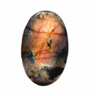 1 Pcs. Of Natural Labradorite Oval Cabochon 46x29mm loose gemstone for jewelry