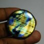 1 Pcs. Of Natural Labradorite Round Cabochon 38mm loose gemstone for jewelry
