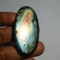 1 Pcs. Of Natural Labradorite Oval Cabochon 60x30mm loose gemstone for jewelry