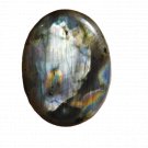 1 Pcs. Of Natural Labradorite Oval Cabochon 39x30mm loose gemstone for jewelry