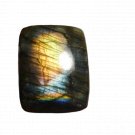1 Pcs. Of Natural Labradorite Cushion Cabochon 30x24mm loose gemstone for jewelry