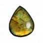1 Pcs. Of Natural Labradorite Pear Cabochon 42x32mm loose gemstone for jewelry