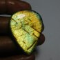 1 Pcs. Of Natural Labradorite Pear Cabochon 42x32mm loose gemstone for jewelry