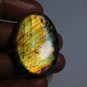 1 Pcs. Of Natural Labradorite Pear Cabochon 39x27mm loose gemstone for jewelry