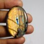 1 Pcs. Of Natural Labradorite Oval Cabochon 41x28mm loose gemstone for jewelry