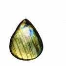 1 Pcs. Of Natural Labradorite Pear Cabochon 40x33mm loose gemstone for jewelry