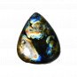 1 Pcs. Of Natural Labradorite Trillion Cabochon 39x31mm loose gemstone for jewelry