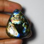 1 Pcs. Of Natural Labradorite Trillion Cabochon 39x31mm loose gemstone for jewelry