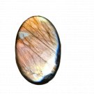 1 Pcs. Of Natural Labradorite Oval Cabochon 47x29mm loose gemstone for jewelry