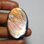 1 Pcs. Of Natural Labradorite Oval Cabochon 47x29mm loose gemstone for jewelry