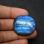 1 Pcs. Of Natural Labradorite Oval Cabochon 31x28mm loose gemstone for jewelry