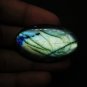 1 Pcs. Of Natural Labradorite Oval Cabochon 45x26mm loose gemstone for jewelry