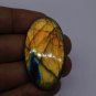 1 Pcs. Of Natural Labradorite Oval Cabochon 44x25mm loose gemstone for jewelry