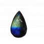 1 Pcs. Of Natural Labradorite Pear Cabochon 34x21mm loose gemstone for jewelry