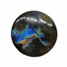 1 Pcs. Of Natural Labradorite Round Cabochon 34mm loose gemstone for jewelry