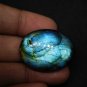 1 Pcs. Of Natural Labradorite Oval Cabochon 33x25mm loose gemstone for jewelry