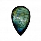 1 Pcs. Of Natural Labradorite Pear Cabochon 43x27mm loose gemstone for jewelry
