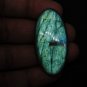 1 Pcs. Of Natural Labradorite Oval Cabochon 46x23mm loose gemstone for jewelry