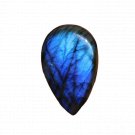 1 Pcs. Of Natural Labradorite Pear Cabochon 37x24mm loose gemstone for jewelry
