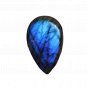 1 Pcs. Of Natural Labradorite Pear Cabochon 37x24mm loose gemstone for jewelry