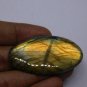 1 Pcs. Of Natural Labradorite Oval Cabochon 48x28mm loose gemstone for jewelry