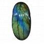 1 Pcs. Of Natural Labradorite Oval Cabachon 44x22mm loose gemstone for jewelry