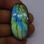 1 Pcs. Of Natural Labradorite Oval Cabachon 44x22mm loose gemstone for jewelry