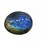 1 Pcs. Of Natural Labradorite Oval Cabachon 29x24mm loose gemstone for jewelry
